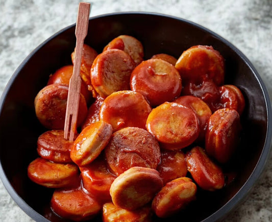 German Currywurst + Sourdough Bread