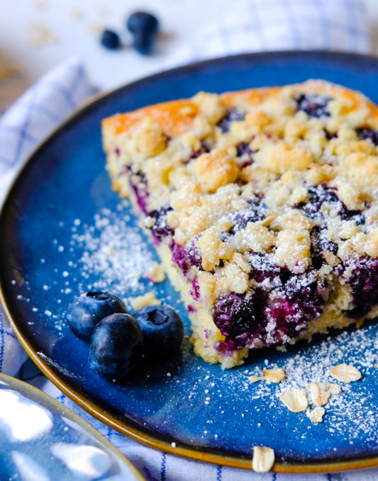 German Blueberry Cake